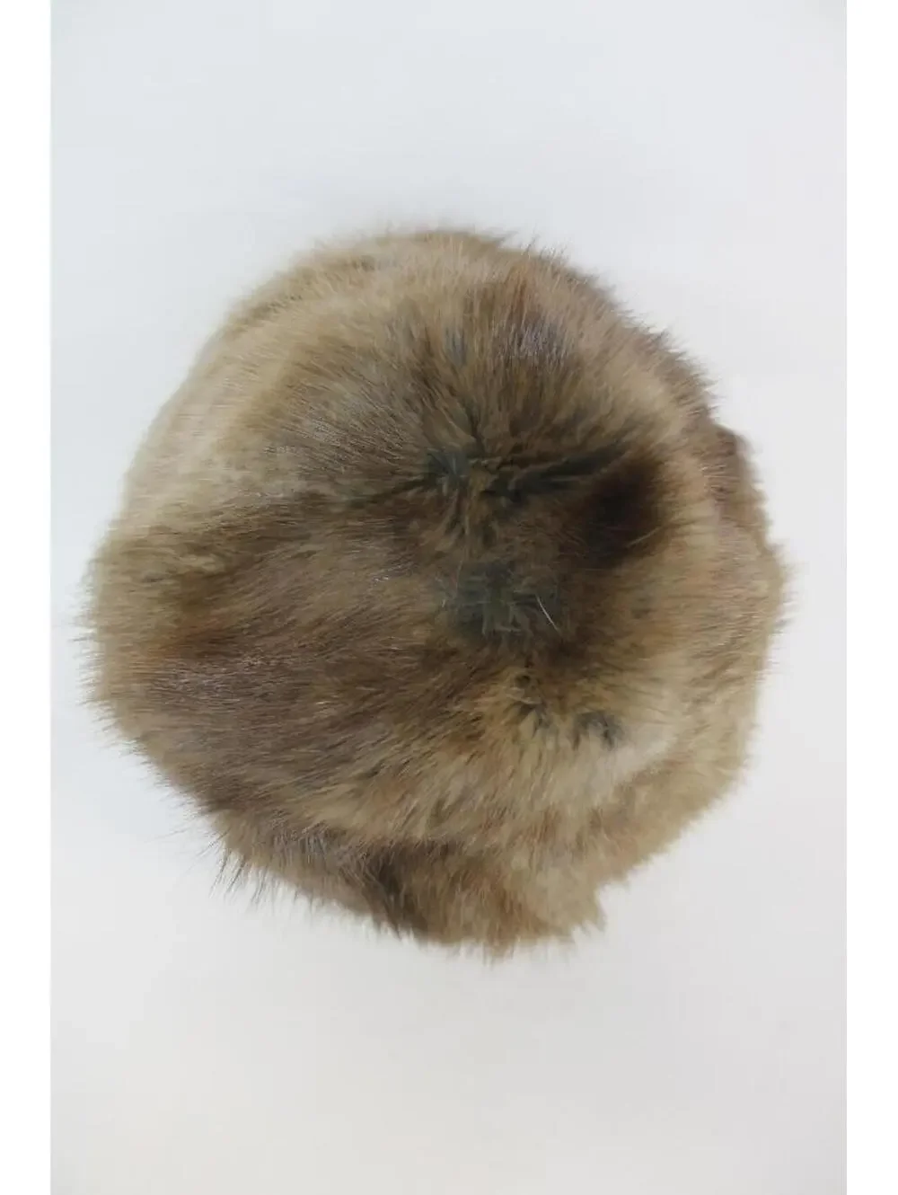 Excellent Natural Canadian Muskrat Fur Hat Cap Women Woman Size All - Picture 5 of 5